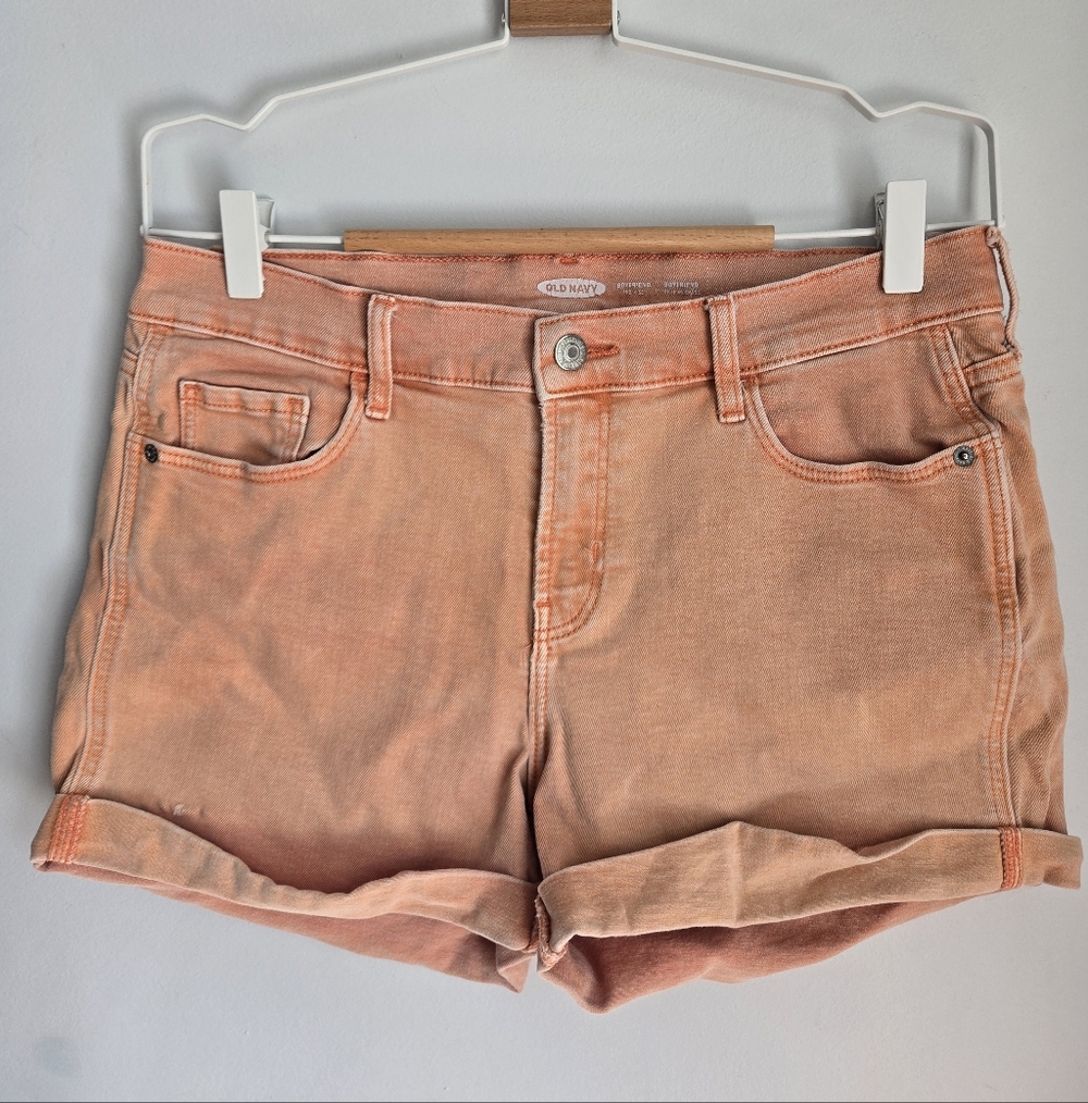 🎁 OLD NAVY Orange Denim Shorts